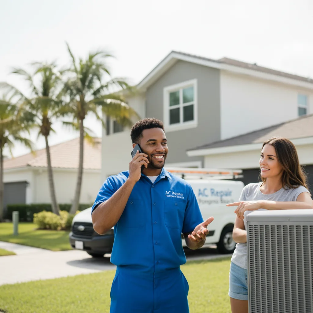 AC Repair Pompano Beach customer support in Vernon Hill